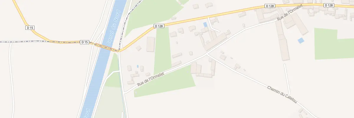 Plan du 352 Rue de l’Ormelet à Libermont