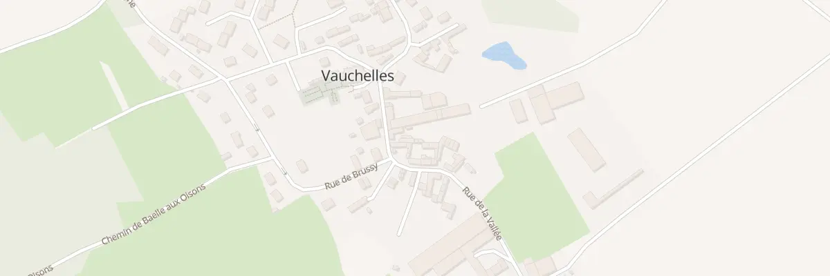 Plan du 69 Rue de la Vallée à Vauchelles