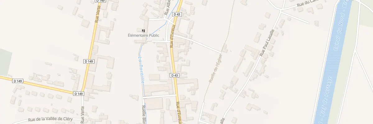 Plan du 25 Rue d’Evreux à Moislains