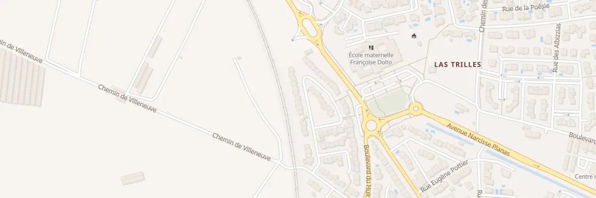 Plan du 25 Rue Joliot Curie à Elne