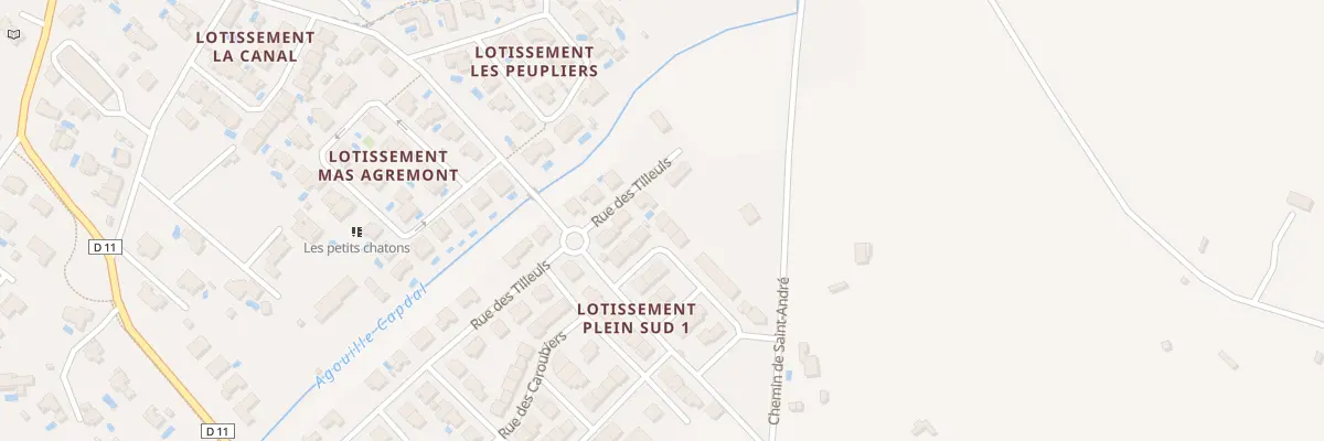 Plan du 29 Rue des Micocouliers à Palau-del-Vidre