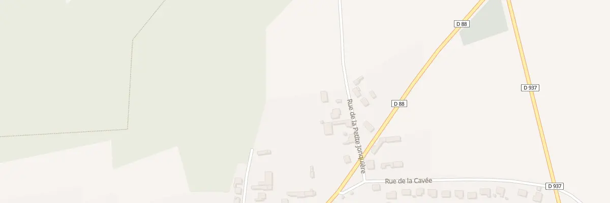 Plan du 11 Rue de la Petite Jonquiere à Mesnil-Bruntel