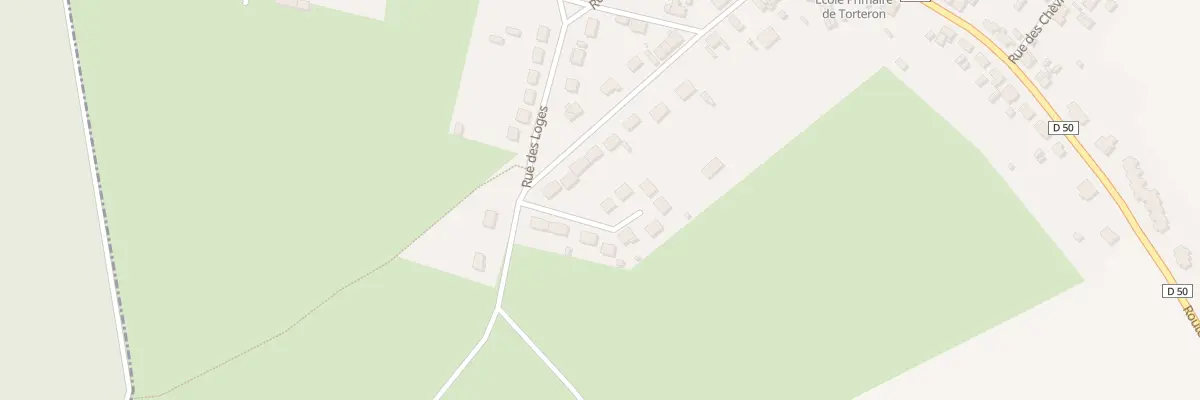 Plan du 1 Imp du Bois Saint Martin à Torteron