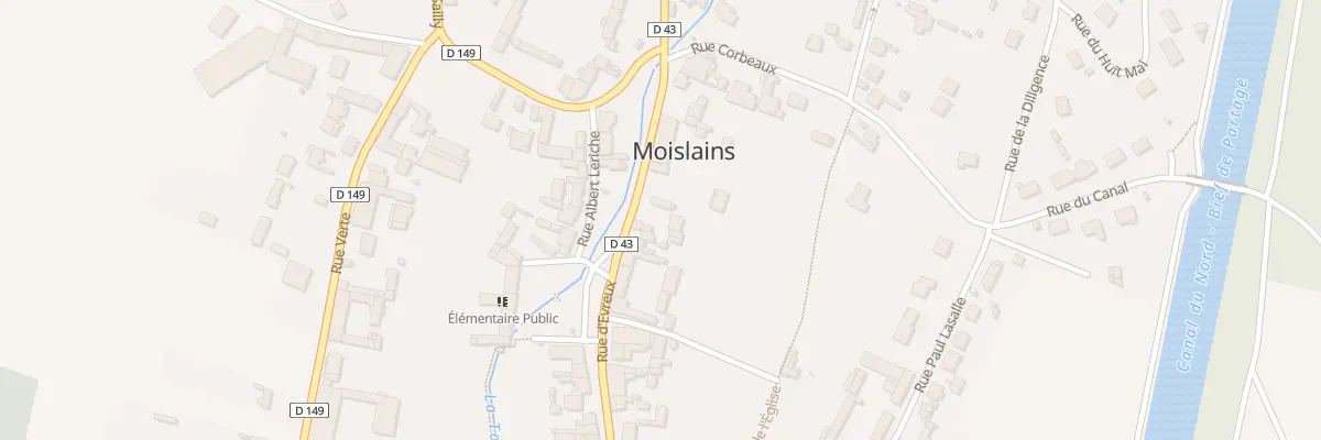 Plan du 9 Rue d’Evreux à Moislains