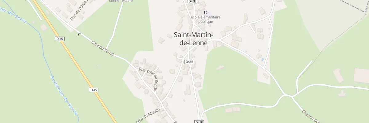 Plan du 5088 Saint Martin à Saint-Martin-de-Lenne
