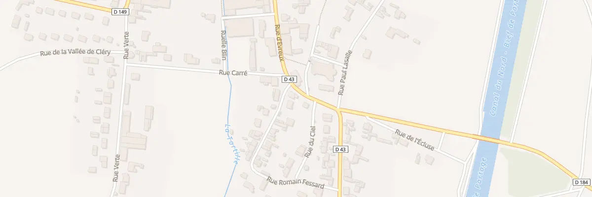 Plan du 28 Rue d’Evreux à Moislains