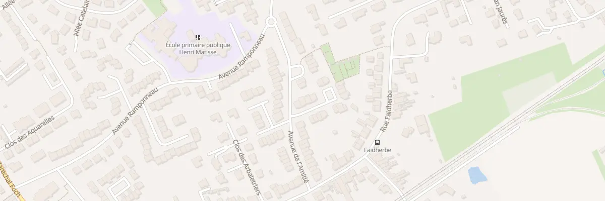 Plan du 3 Rue Henri Labbé à Santes