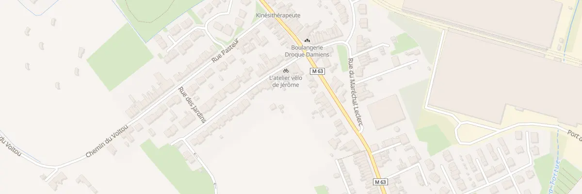 Plan du 15 Rue du Rosoir à Santes