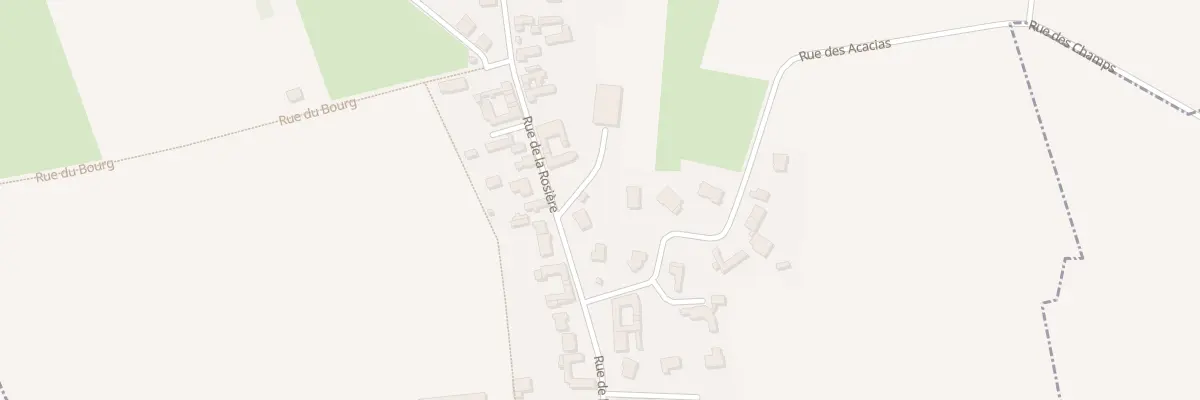 Plan du 640 Rue de la Rosiere à Herrin