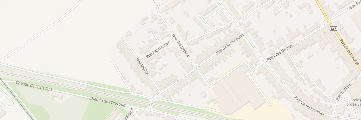 Plan du 5 Rue des Jardins à Pérenchies