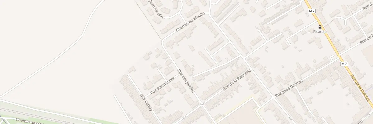 Plan du 8 Rue des Jardins à Pérenchies