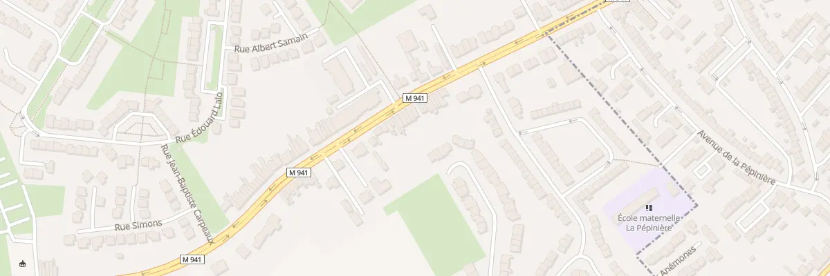 Plan du 42 Rue du Gen de Gaulle à Hallennes-lez-Haubourdin