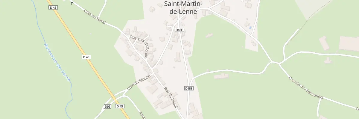 Plan du 5090 Saint Martin à Saint-Martin-de-Lenne