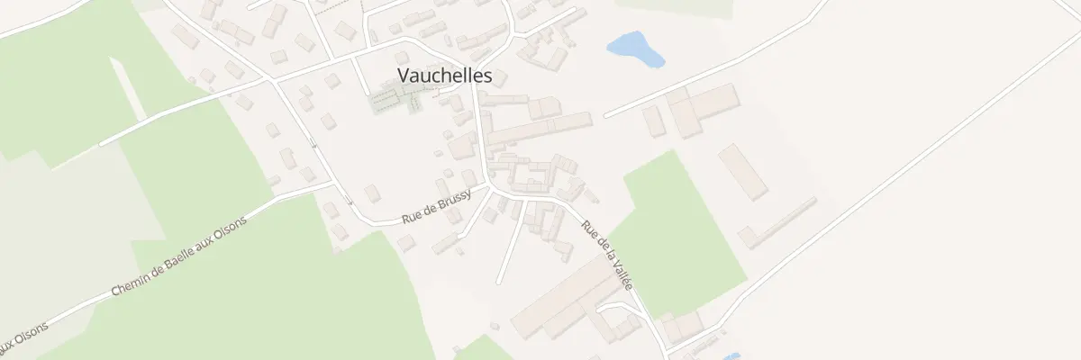 Plan du 135 Rue de la Vallée à Vauchelles