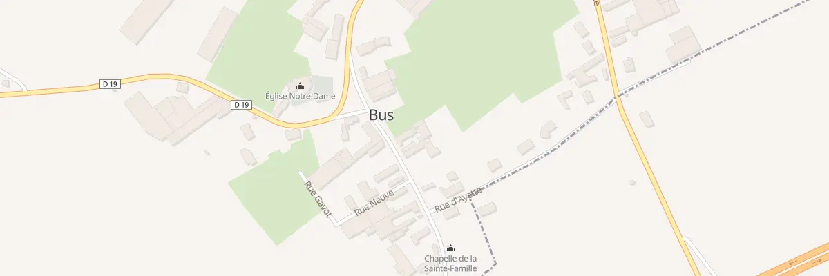 Plan du 3 Gr Grand Rue à Bus