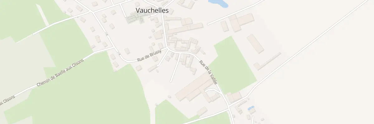 Plan du 148 Rue de la Vallée à Vauchelles