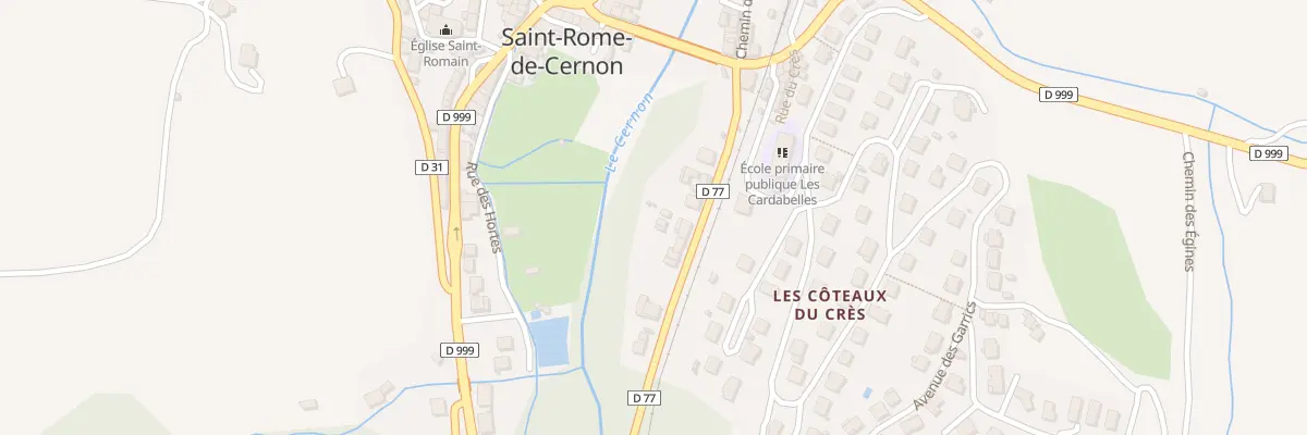 Plan du 10 Av du Cernon à Saint-Rome-de-Cernon