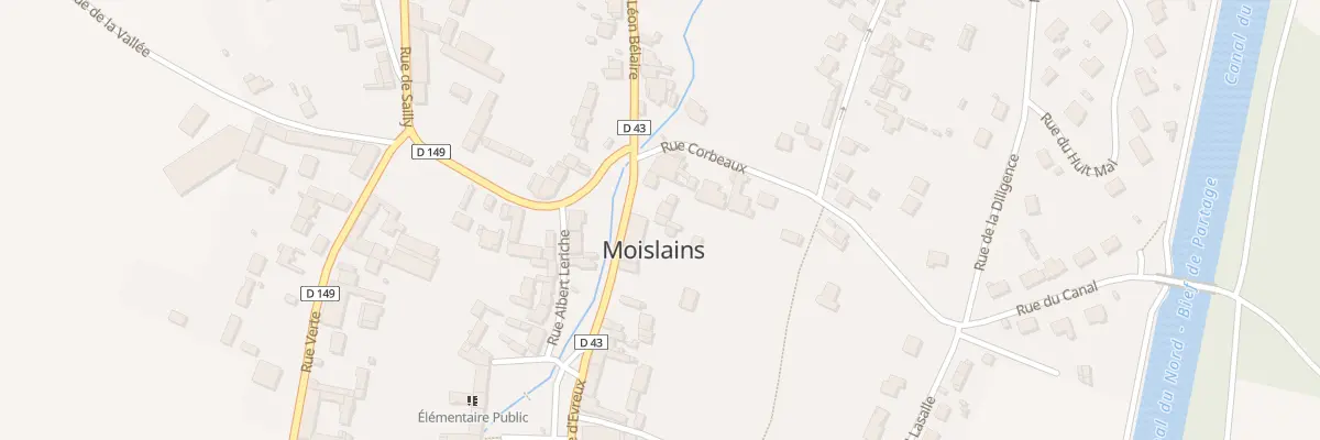 Plan du 5A Rue d’Evreux à Moislains