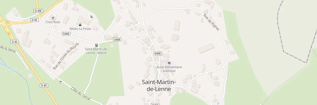 Plan du 5028 Saint Martin à Saint-Martin-de-Lenne