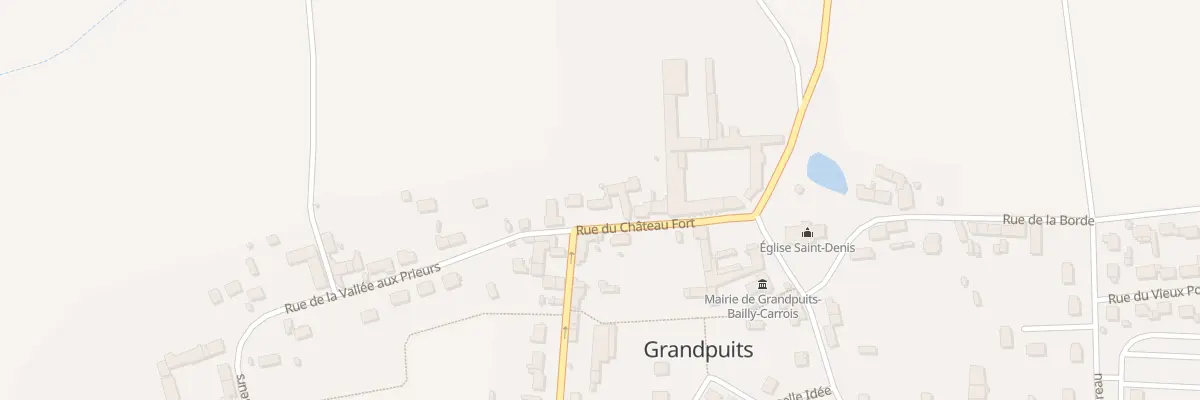 Plan du 9 Rue du Chateau Fort à Grandpuits-Bailly-Carrois