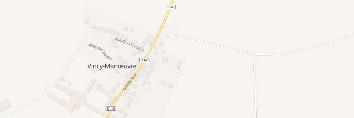 Plan du 10 Rue de la Fabrique à Vincy-Manœuvre