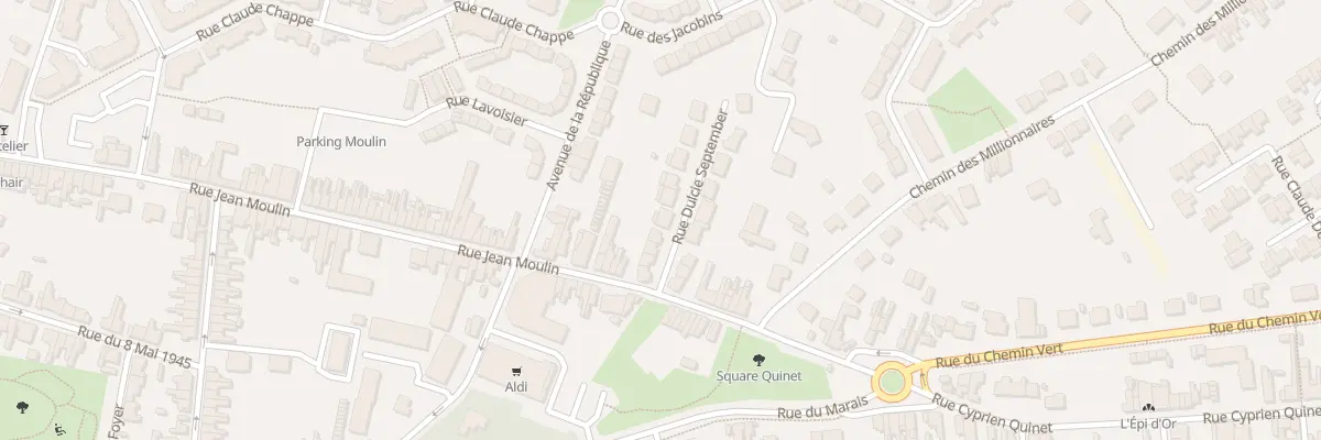 Plan du 9 Rue Dulcie September à Carvin
