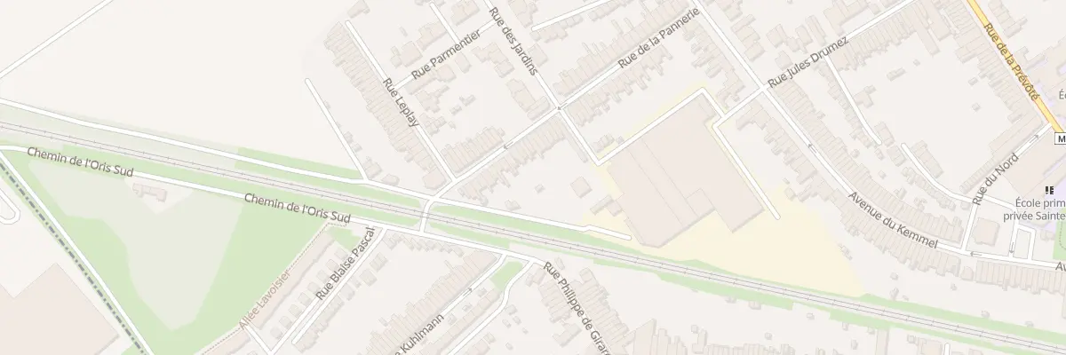Plan du 51 Rue de la Pannerie à Pérenchies