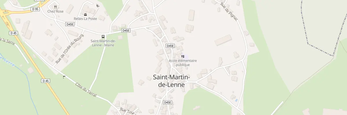 Plan du 5069 Saint Martin à Saint-Martin-de-Lenne