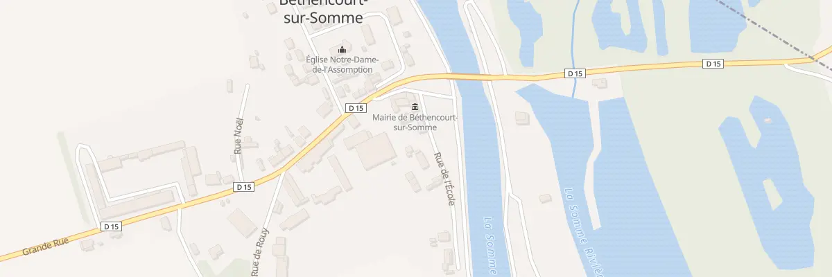 Plan du 4 Rue de l’Ecole à Béthencourt-sur-Somme