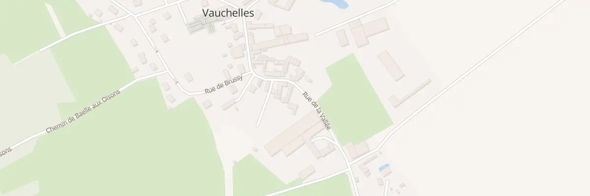 Plan du 174 Rue de la Vallée à Vauchelles