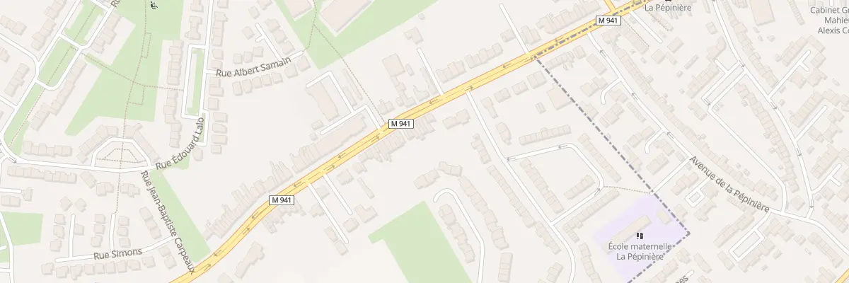 Plan du 30 Rue du Gen de Gaulle à Hallennes-lez-Haubourdin