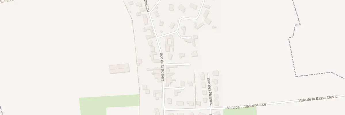 Plan du 512 Rue de la Rosiere à Herrin