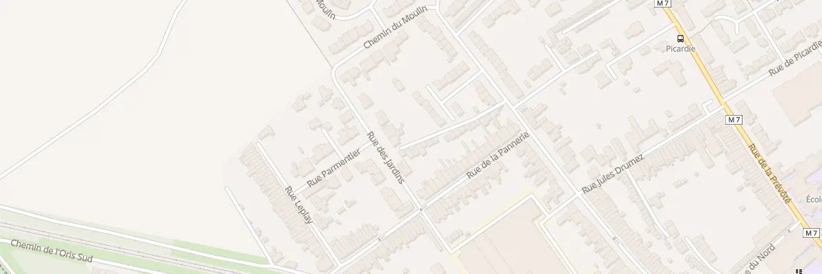 Plan du 4 Rue des Jardins à Pérenchies