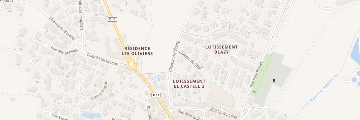 Plan du 6 Che de l’Etang à Saint-Hippolyte