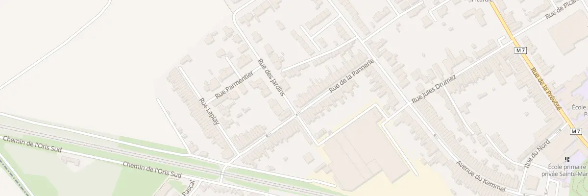 Plan du 38B Rue de la Pannerie à Pérenchies