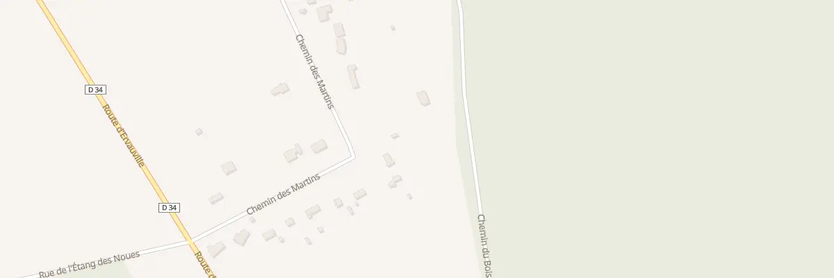 Plan du 769 Chem des Martins à Rozoy-le-Vieil