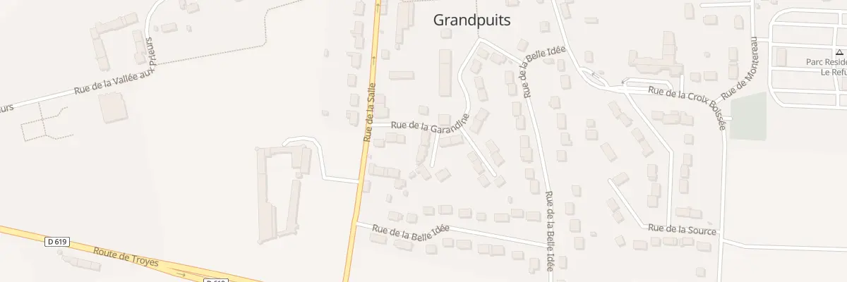 Plan du 7 Rue de la Garandine à Grandpuits-Bailly-Carrois