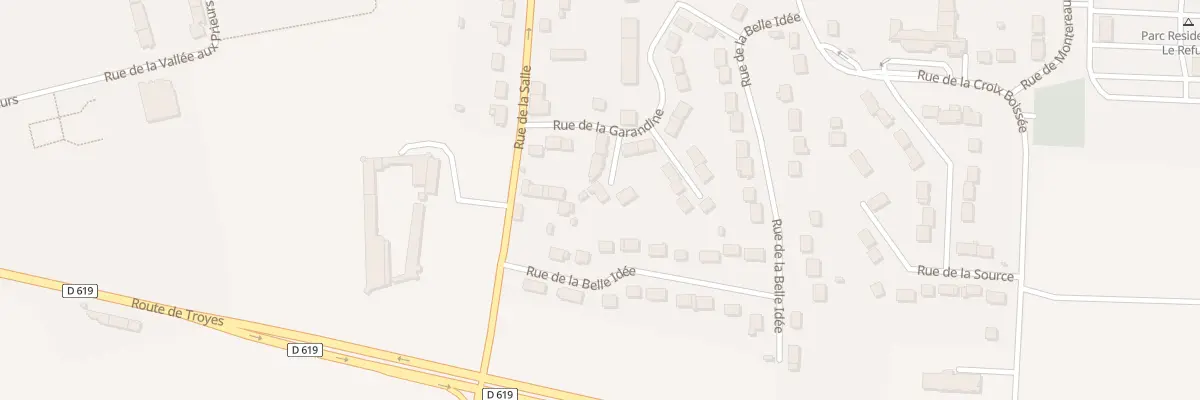 Plan du 11 Rue de la Garandine à Grandpuits-Bailly-Carrois
