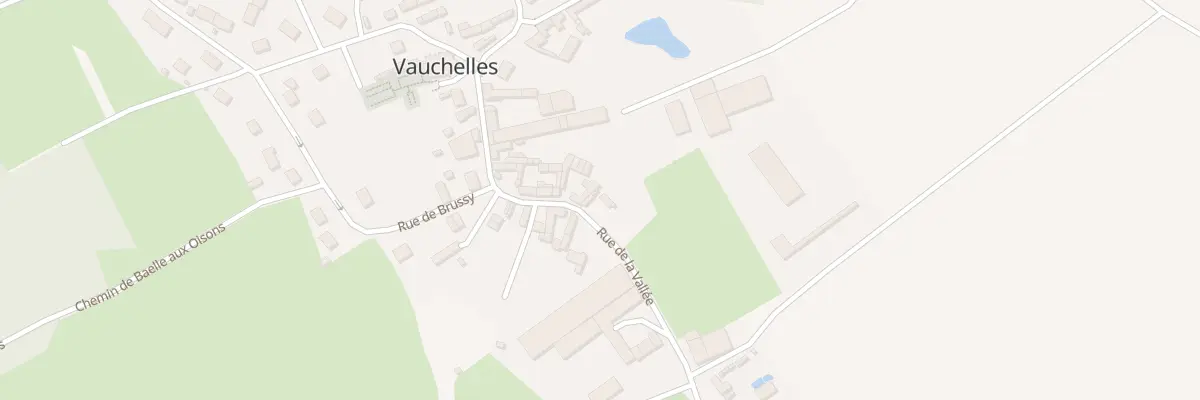 Plan du 171 Rue de la Vallée à Vauchelles