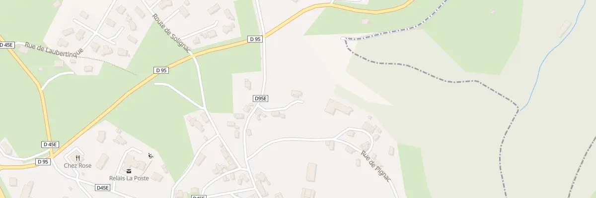 Plan du 34 Rue de la Rocarie à Saint-Martin-de-Lenne
