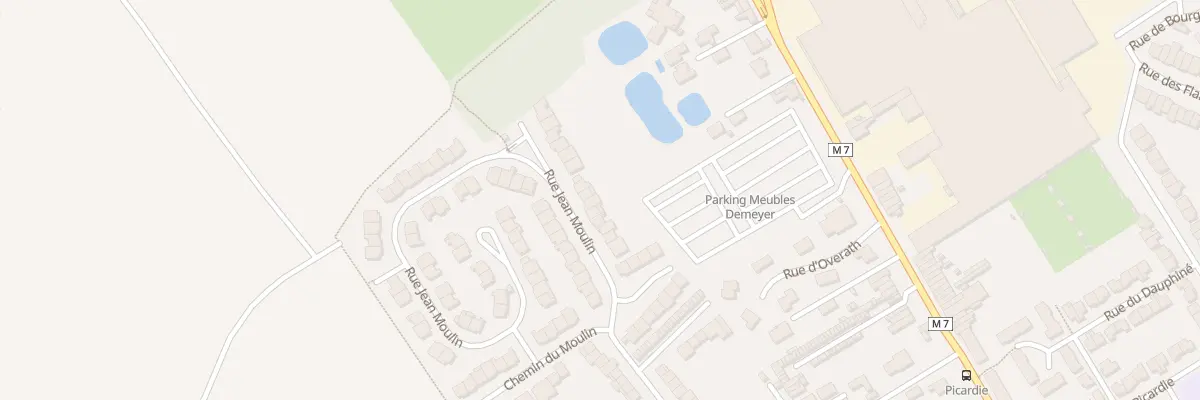 Plan du 20 Rue Jean Moulin à Pérenchies