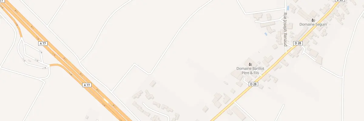 Plan du 894A Les Criots Nord à Pouilly-sur-Loire