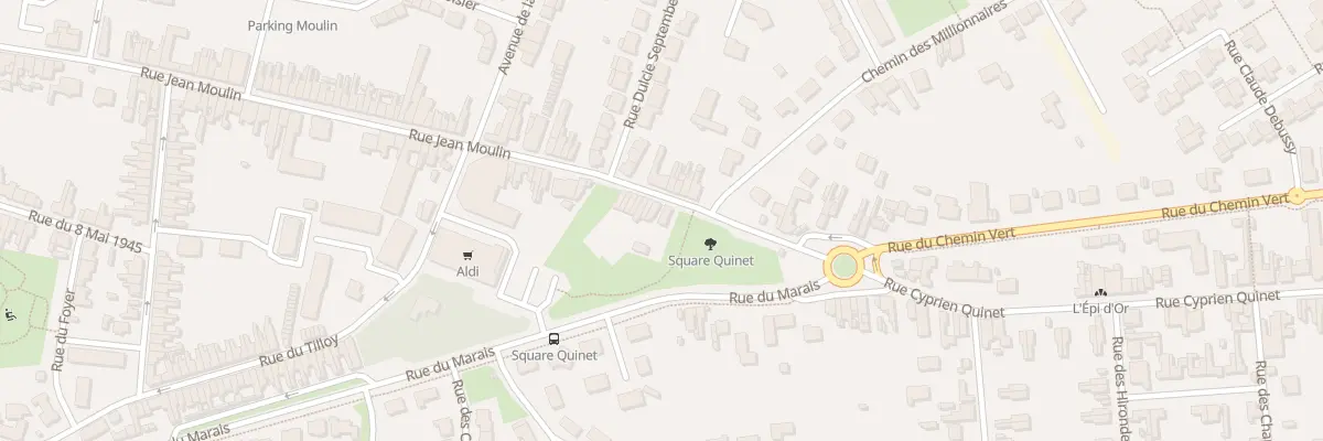 Plan du 120 Rue Jean Moulin à Carvin