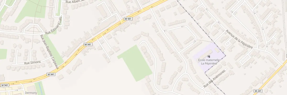 Plan du 60 Rue du Professeur Guérin à Hallennes-lez-Haubourdin