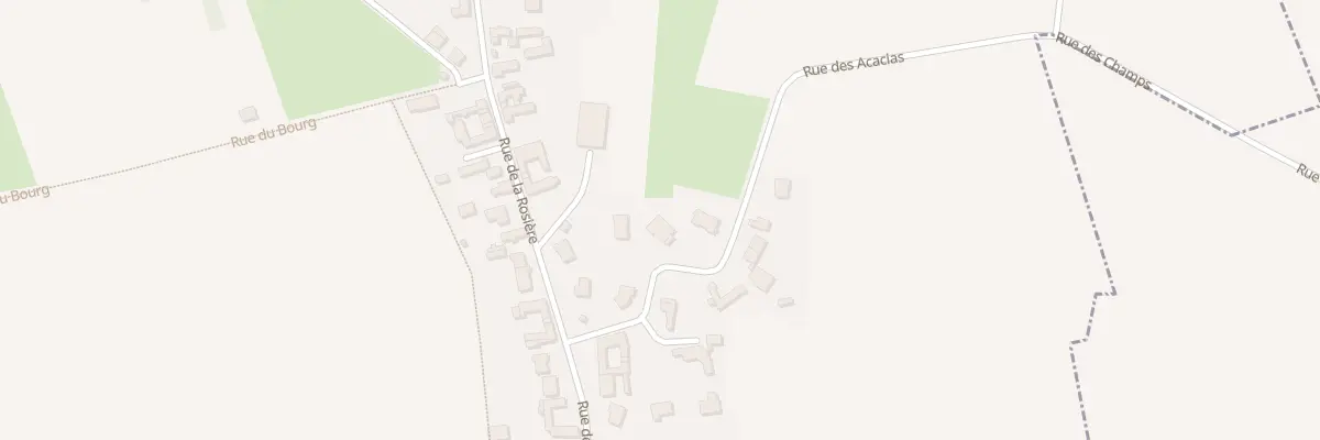 Plan du 91 Rue des Acacias à Herrin