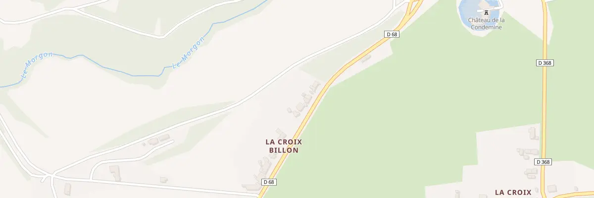 Plan du 17 La Croix Billon à Buxières-les-Mines