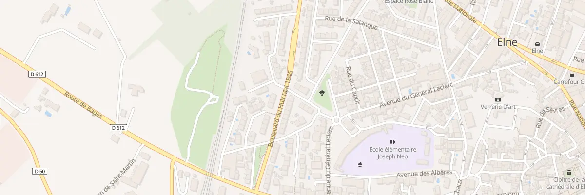 Plan du 34 Bd du Huit Mai 1945 à Elne