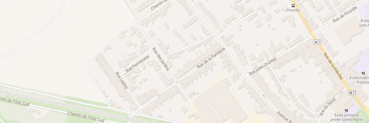 Plan du 30 Rue de la Pannerie à Pérenchies