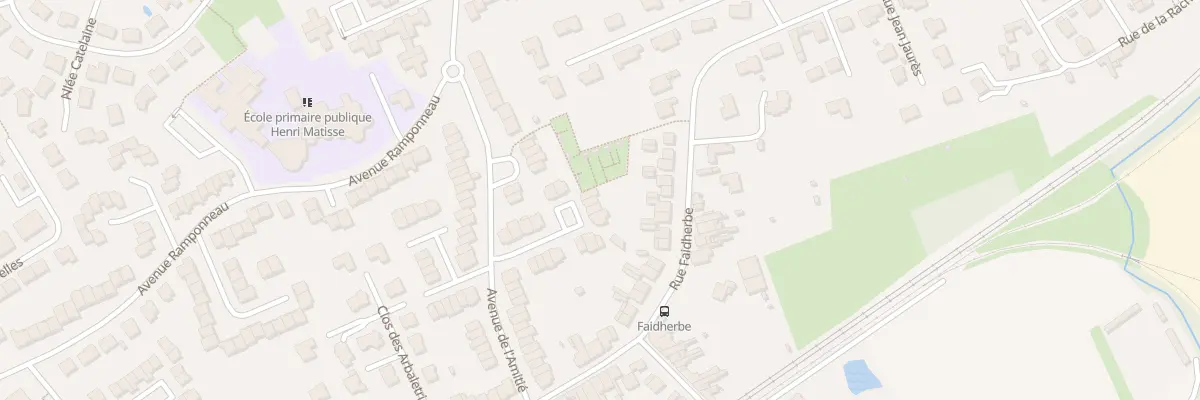 Plan du 18 Rue Henri Labbé à Santes