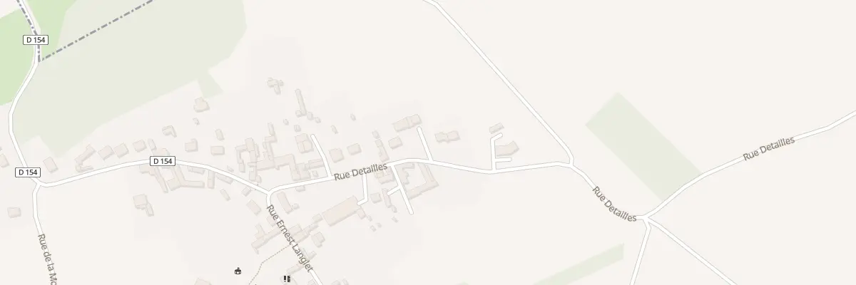 Plan du 175 Rue Detailles à Vauchelles